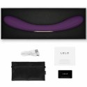 LELO Boomerang wibrator dwustronny fioletowy silikon wodoodporny