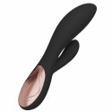 LELO INA Thrust Rabbit czarny - wibrujący model z funkcją ruchu