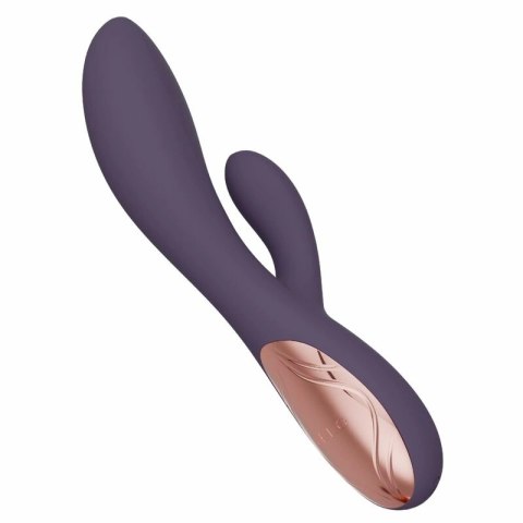 LELO INA Thrust Rabbit - fioletowy, dynamiczny system ruchu, silikon