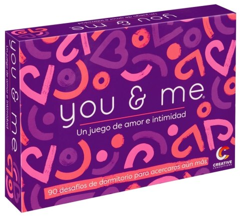 You & Me (Spanish) - gra dla par z 90 kartami zadań, wersja hiszpańska