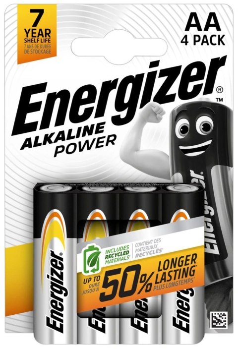 Energizer AA Baterie Alkaliczne 24 szt. (6x4) Długotrwała Moc