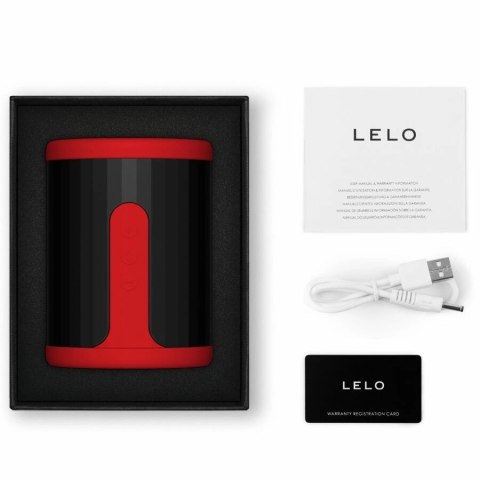 LELO F2S™ TEAL Inteligentna Maszyna Intymna Czerwona, silikonowa, 8 trybow