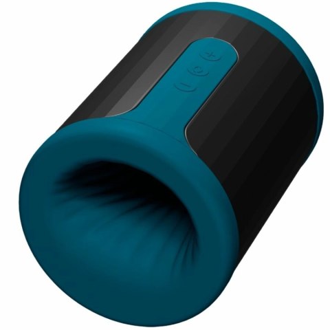 LELO F2S™ TEAL - Męska maszyna intymna, silikonowa, niebieska, aplikacja Bluetooth