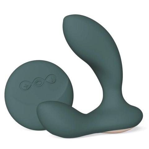 LELO Hugo 2 Remote zielony - masażer zdalny, silikonowy, wydłużona bateria
