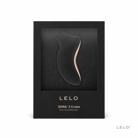 LELO SONA 2 Cruise Black - zaawansowany stymulator ultradźwiękowy, USB