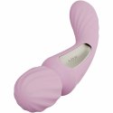 LELO SWITCH Wanda - Wibrator dwustronny z podwojnym systemem sterowania, miękki roż