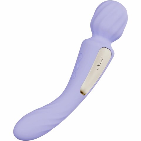 LELO Switch Wanda Lilac - podwojny model z aplikacją i sensoryczną teksturą