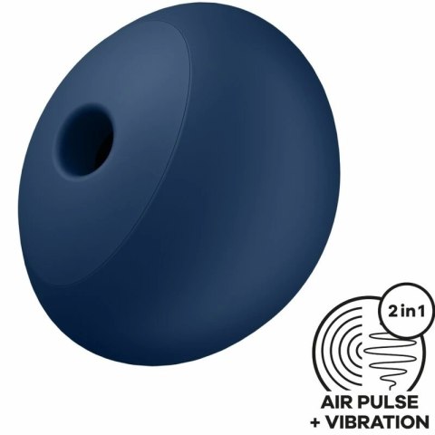Satisfyer Air Power 4 niebieski - stymulator z 12 trybami wibracji