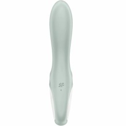 Satisfyer Air Pump Booty 3 szarozielony - anatomiczny model z funkcją powiększania