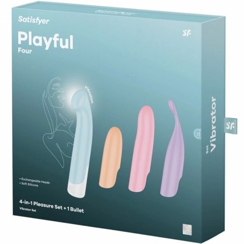 Satisfyer G-Spot Wave 4 ciemnoszary - urządzenie intymne z 12 programami