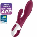Satisfyer Heated Affair - wibrator punktu G z funkcją podgrzewania, rożowy