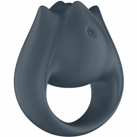 Satisfyer Perfect Pair 2 Grey - Wielofunkcyjny Pierścień i Stymulator 2w1