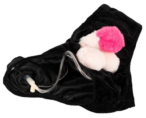 Svenjoyment Briefs Czarny Model z Nadmuchiwanym Elementem Dekoracyjnym One Size