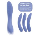 We-Vibe Rave 2 niebieski - wibrator punktowy G, wodoodporny, aplikacja