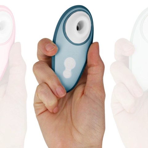 Womanizer Liberty 2 Air Pulse - kompaktowy model z falami powietrza, niebieski