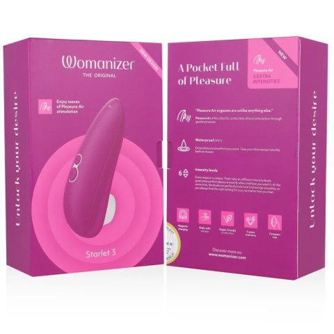 Womanizer Starlet 3 Violet - kompaktowy model z technologią powietrzną