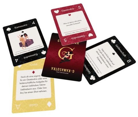 You2Toys G-Kamasutra Card Display 24 - Zestaw karciany 52 Shades of Gold