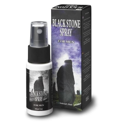 Cobeco Black Stone Delay Spray 15 ml - spray wydłużający czas działania