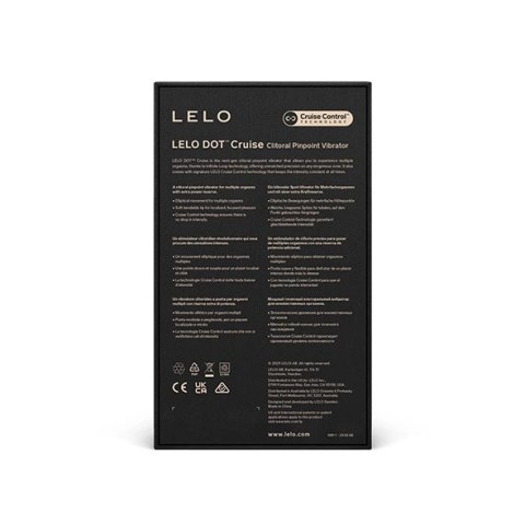 LELO Dot Cruise Sorbet Cytrynowy - Precyzyjny stymulator punktowy