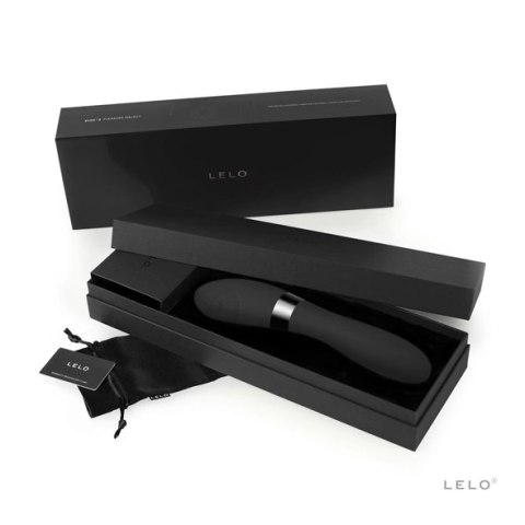 LELO Elise 2 Black - anatomiczny model wielofunkcyjny, wodoodporny