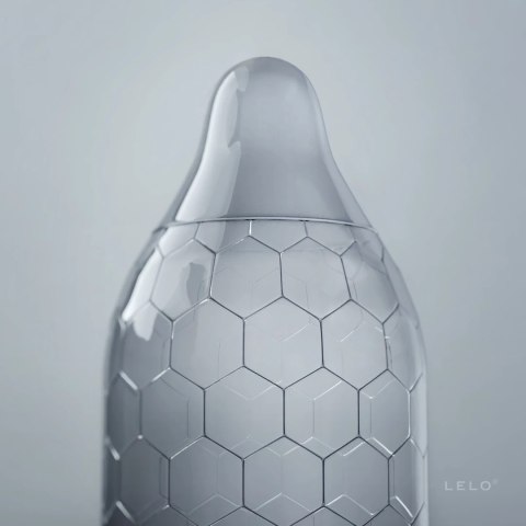 LELO HEX Original 3 szt. - precyzyjne prezerwatywy hexagonalne, 54 mm