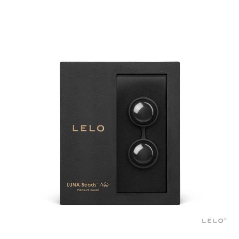 LELO Luna Beads Noir kulki ćwiczące mięśnie dna miednicy 2x37g czarne