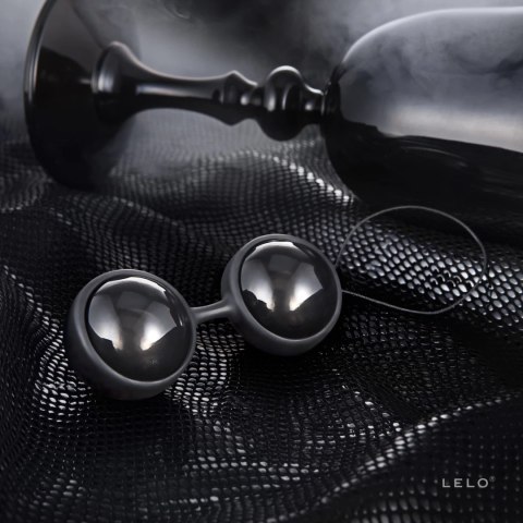 LELO Luna Beads Noir kulki ćwiczące mięśnie dna miednicy 2x37g czarne