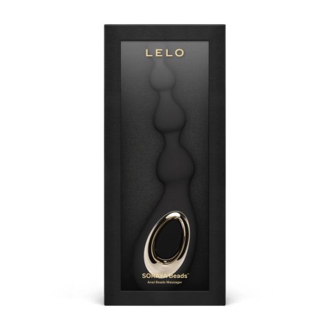 LELO Soraya Beads Black - System Kulek Z Masażem Bow-Motion 234mm