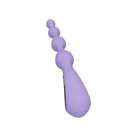 LELO Soraya Beads fioletowe - anatomiczne koraliki do masażu, silikon