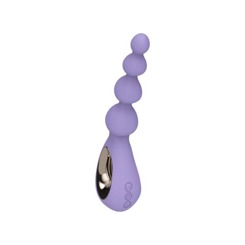 LELO Soraya Beads fioletowe - anatomiczne koraliki do masażu, silikon