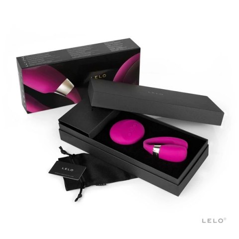LELO Tiani 3 Cerise - bezprzewodowa maszyna intymna dla par, wodoodporna