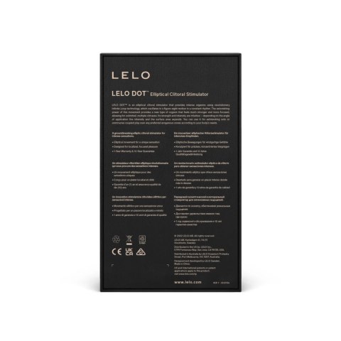 Lelo Dot Lilac - precyzyjny masażer z technologią Infinite Loop, fioletowy
