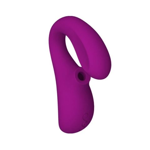 Lelo Enigma Deep Rose - masażer hybrydowy soniczny, 8 trybow, wodoodporny