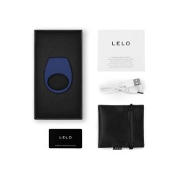 Lelo Tor 3 Niebieski - Pierścień wibrujący, sterowany aplikacją, silikon