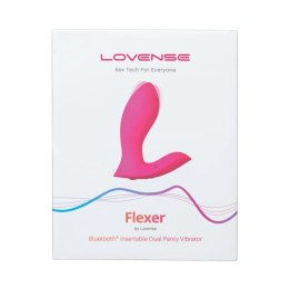 Lovense Flexer - Podwojny wibrator noszony, sterowany aplikacją, IPX7