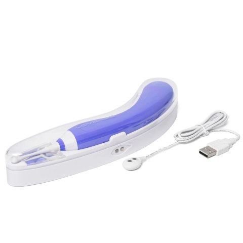 Lovense Hyphy Fioletowy - Dwustronne Urządzenie Intymne Bluetooth