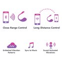 Lovense Lush 2 - Wibrujące Jajko Bluetooth z Aplikacją, Rożowe