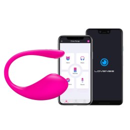 Lovense Lush 3 Rożowy - Interaktywne Jajko Bluetooth, 5h pracy