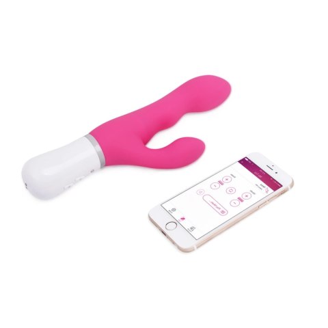 Lovense Nora Vibrator - Model z Bluetooth, podwojna stymulacja, rożowy