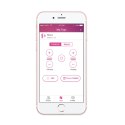 Lovense Nora Vibrator - Model z Bluetooth, podwojna stymulacja, rożowy