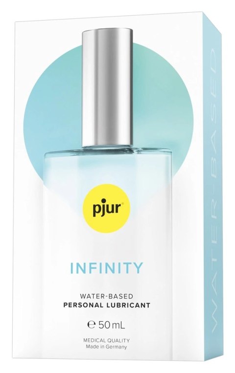 Pjur INFINITY żel intymny na bazie wody 50ml, szklana butelka z pompką