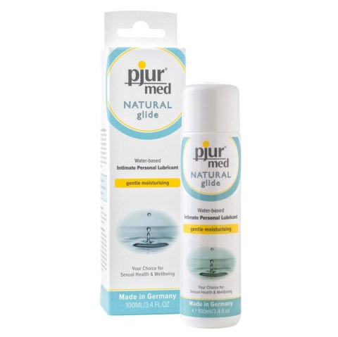 Pjur MED Natural Glide żel nawilżający wodny 100ml naturalne składniki
