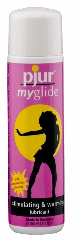 Pjur MyGlide 100 ml - żel intymny na bazie wody z żeń-szeniem, efekt ciepła