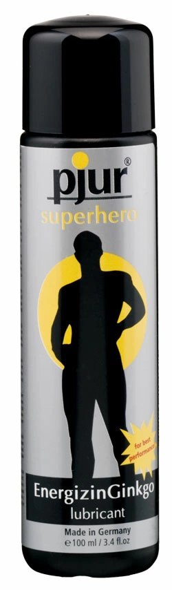 Pjur Superhero Energizing Ginkgo 100ml - żel nawilżający z wyciągiem z miłorzębu