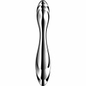Satisfyer Pure Gravity 2 stalowy dwustronny model z falistą strukturą