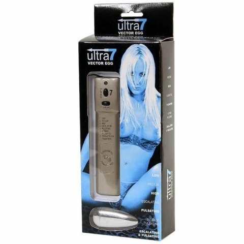 Seven Creations Ultra 7 Vector Egg - bezprzewodowy system wibracyjny 6,5 cm