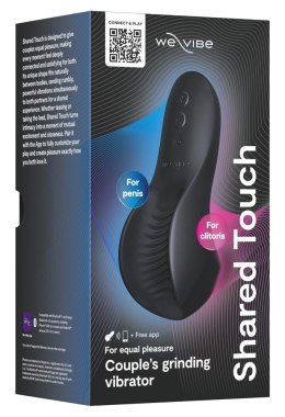We-Vibe Shared Touch Black - nowoczesny model do wspolnej stymulacji, czarny