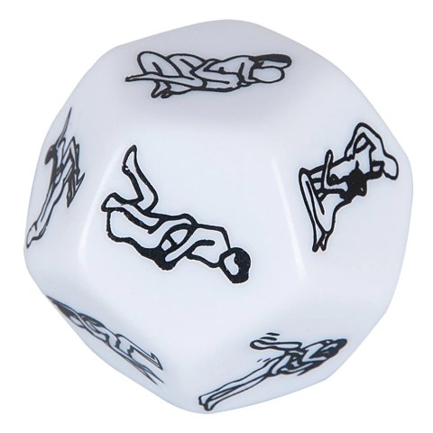 You2Toys Dice Game 12-ścienna kostka z pozycjami komiksowymi 3x3x3 cm