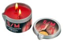 ZADO Świeca czerwona w puszce 100g - regulacja temperatury, O5cm