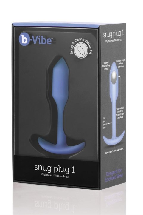 Korek analny Snug Plug 1 Violet b-Vibe